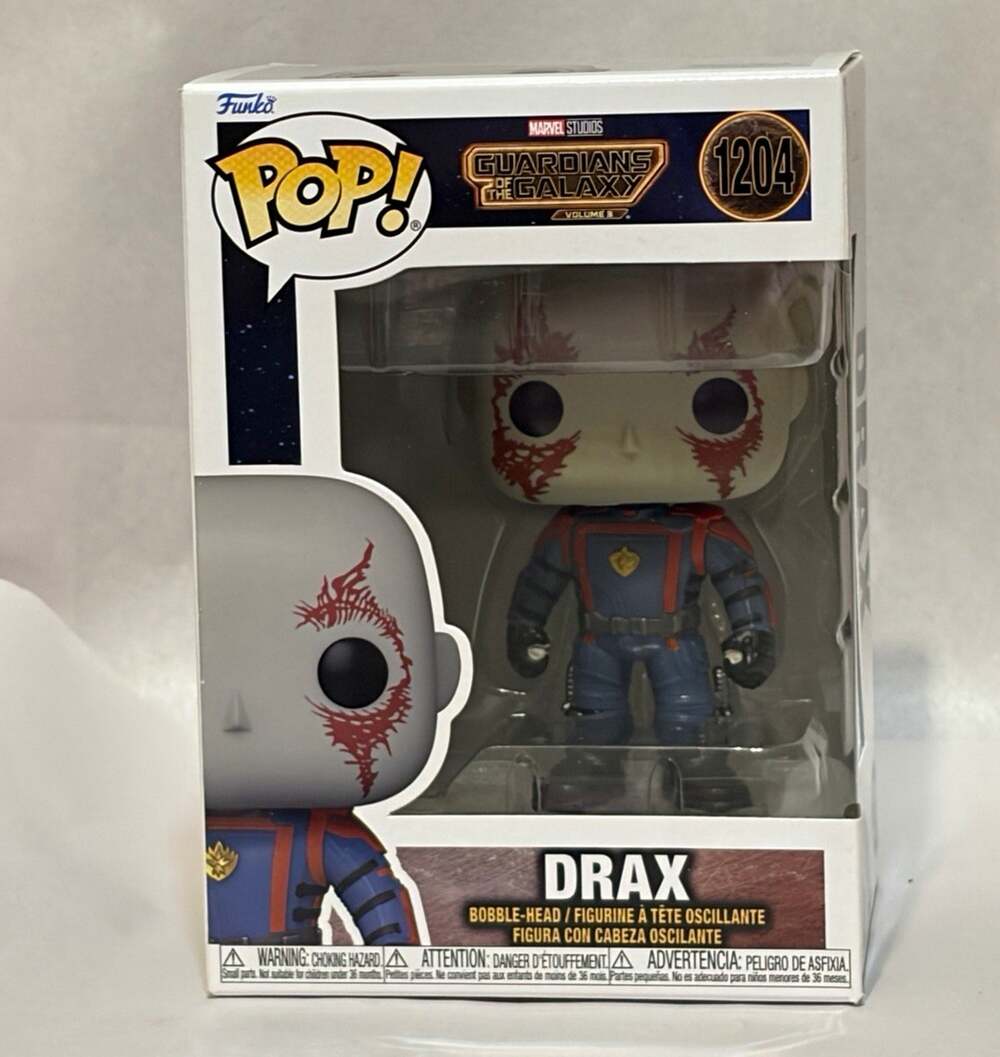 Funko Pop! Vinyl Marvel Guardians of the Galaxy Drax Bobble-Head #1204